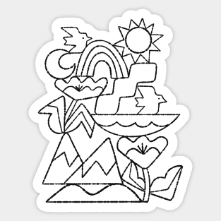 Stack No. 1 Sticker